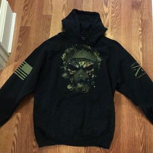 Grunt style men’s hoodie